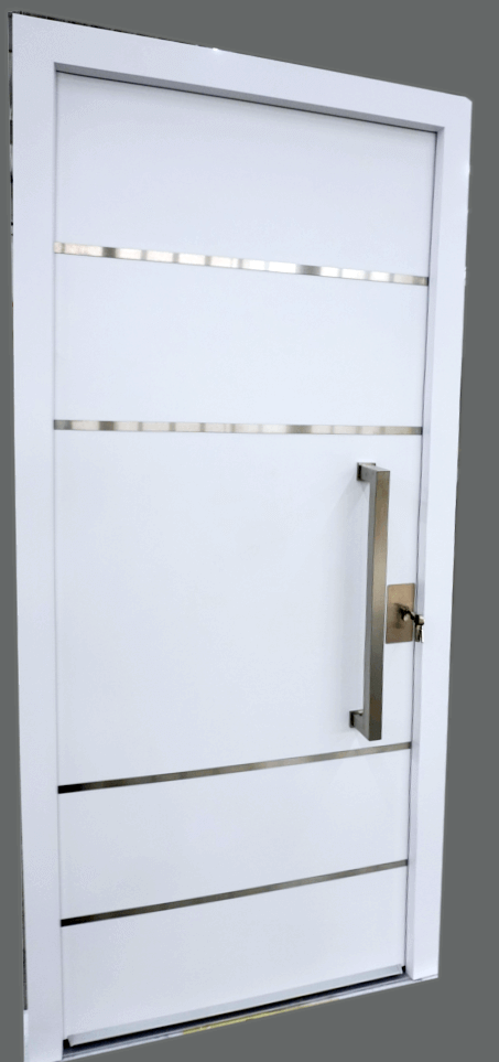 WH 19461 USA STOC Model LA12 Dreapta Interior 900x2080mm ALB WH75