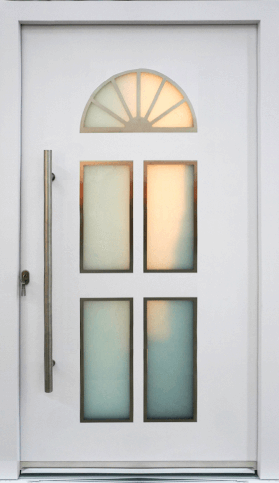 WH 21842 Usa STOC 1100x2010mm Stanga Interior KL500 WH75 Alu cu PVC