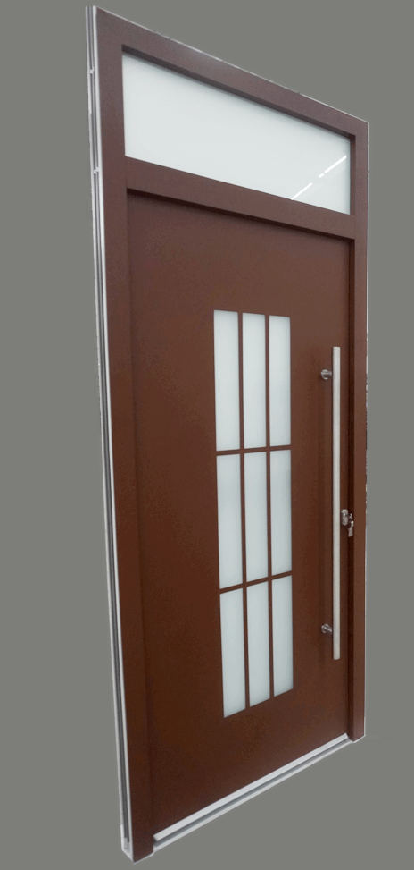 WH 9981 Usa STOC 1000x2100mm + Luminator sus 400mm Dreapta Interior LA90 WH75 Alu cu PVC