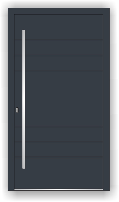 Usa de intrare COPLANARA 100% ALUMINIU Model GF11 Sistem ALU110