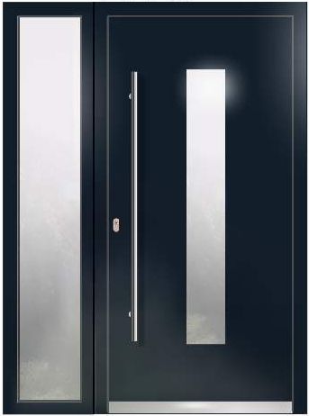 Model LA20+1 Luminator lateral Sistem WH75 Alu cu PVC Usa de intrare