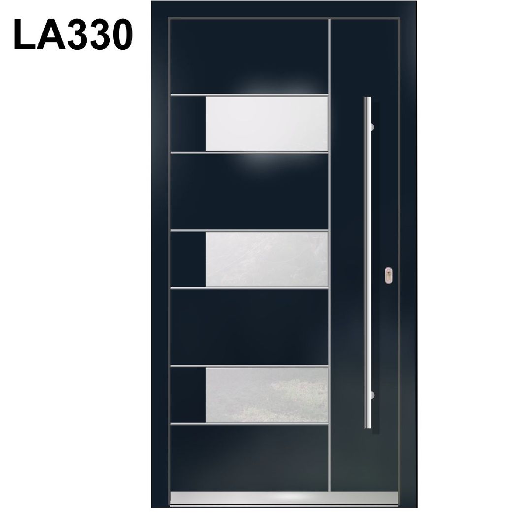 Model LA330 Sistem WH100 Alu cu PVC Usa de intrare